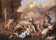 Nicolas Poussin Realm of Flora France oil painting artist
